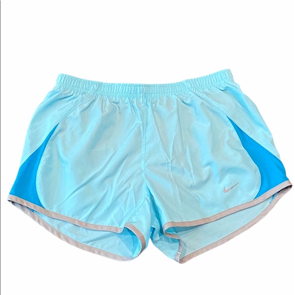 Nike Pants - Nike lined shorts blue